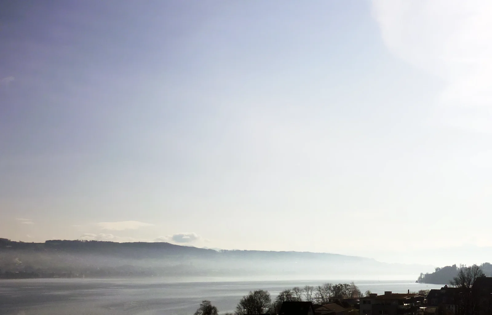 Attika Wohnung Horgen – Ausblick gegen Osten, Säntis